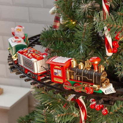Classic Holiday Train Track Set