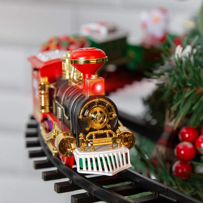 Classic Holiday Train Track Set