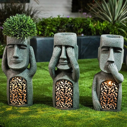 Vibrant Tropical Decorative Planter Pot - Luxicro