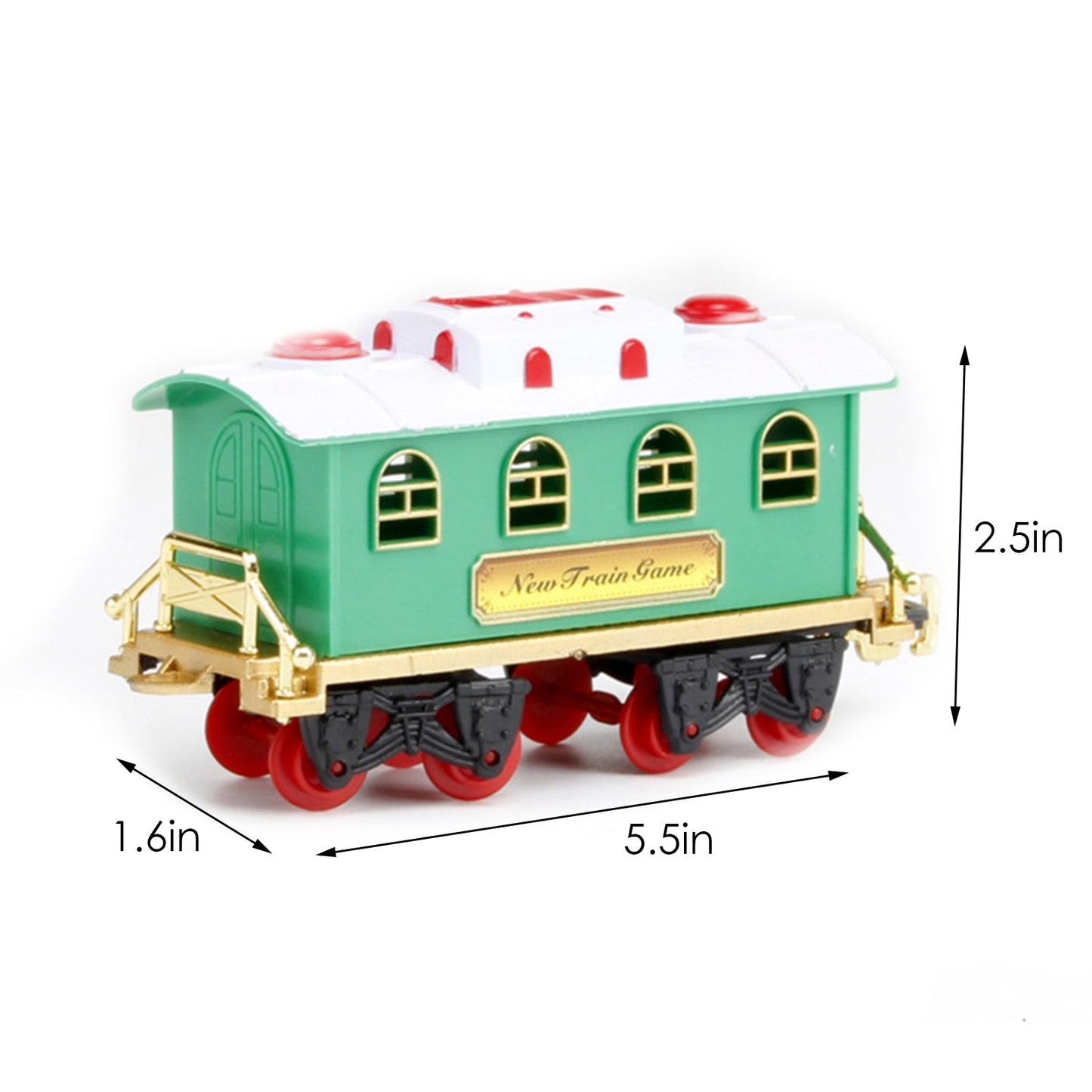 Classic Holiday Train Track Set