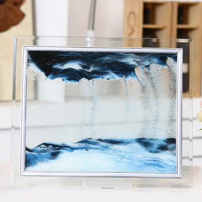 Vibrant Glass Decorative Sand Frame - Luxicro