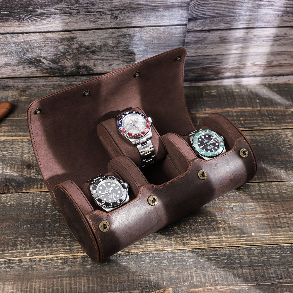 Luxury Wooden Watch Display Case - Luxicro