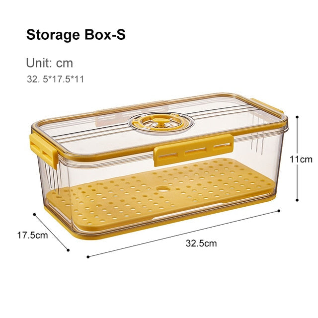 Big Refrigerator Food Storage Bin Box