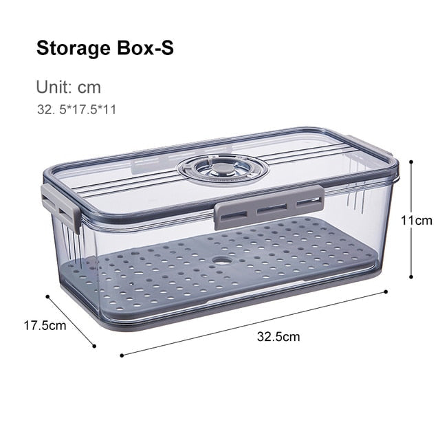 Big Refrigerator Food Storage Bin Box