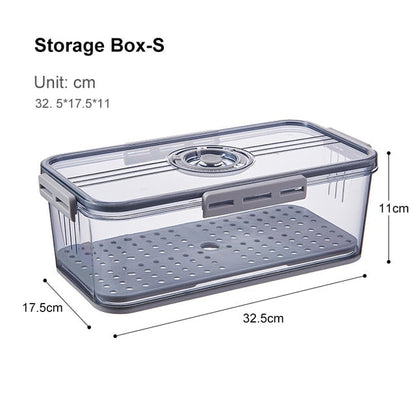 Big Refrigerator Food Storage Bin Box