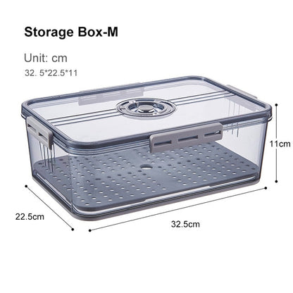 Big Refrigerator Food Storage Bin Box