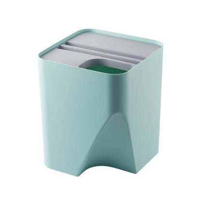 Compact Slim Kitchen Trash Can