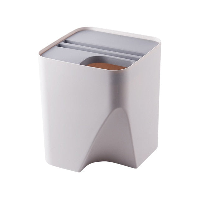Compact Slim Kitchen Trash Can