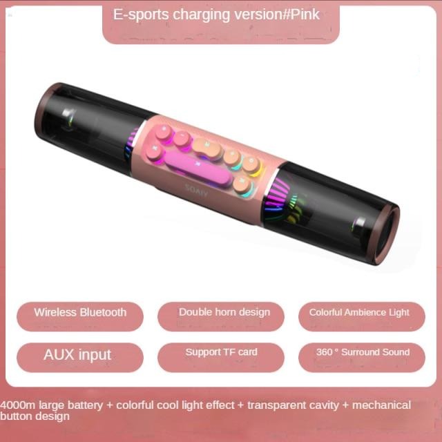 Compact Vibrant Portable Bluetooth Speaker