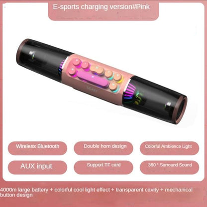 Compact Vibrant Portable Bluetooth Speaker