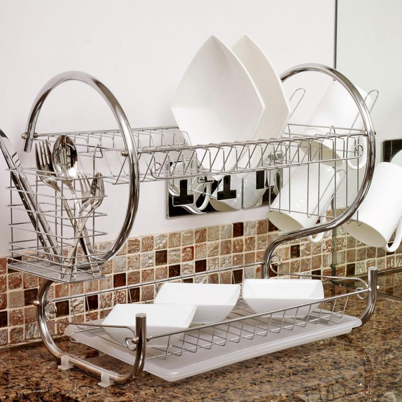 Compact Stainless Steel Kitchen Tool Organizer - Luxicro