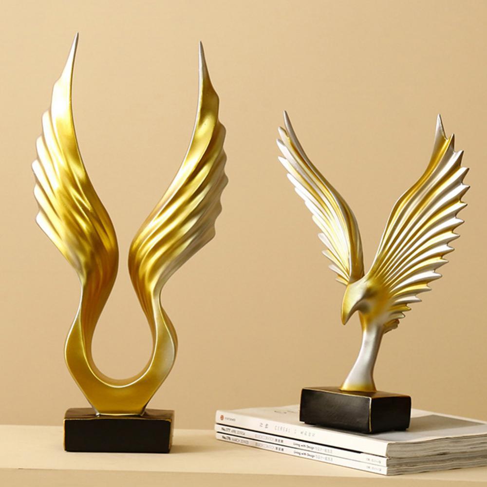 Delicate Ivory Winged Wall Decor - Luxicro