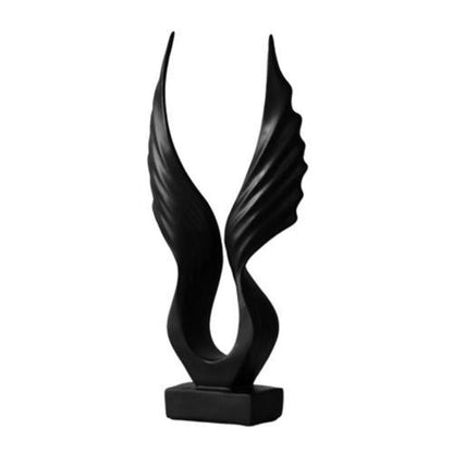 Delicate Ivory Winged Wall Decor