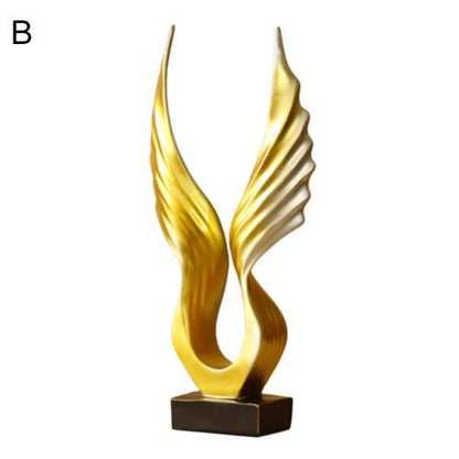 Delicate Ivory Winged Wall Decor