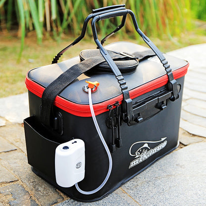 Portable Compact Fishing Water Pail - Luxicro