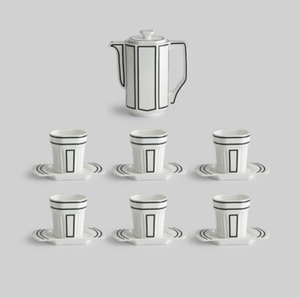 Classic Oriental Style Coffee Cup Set