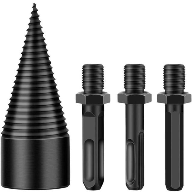 Powerful Wood Splitting Drill Bit