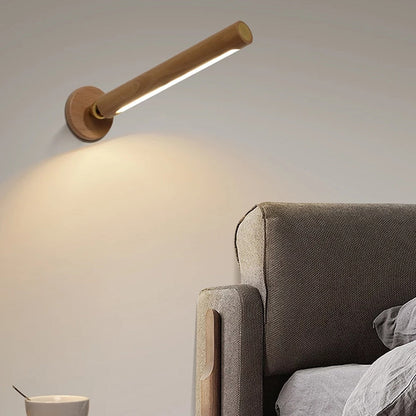 Adjustable Brushed Steel Wall Lamp - Luxicro