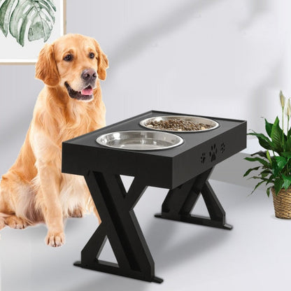 Adjustable Double Pet Food Bowl