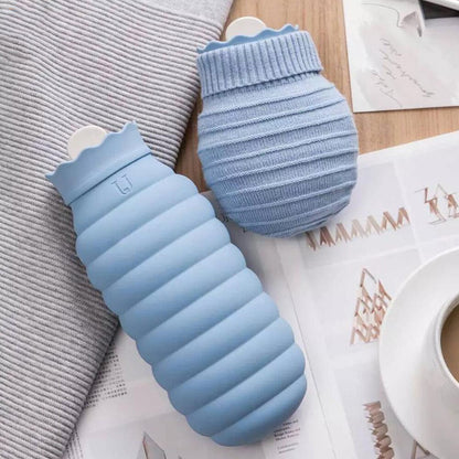 Leakproof Collapsible BPA Free Water Bottle Pouch - Luxicro