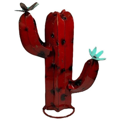 Rural Desert Cactus Garden Decor
