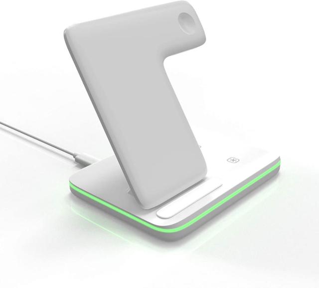 Portable 3 in 1 Fast iPhone Charger Dock - Luxicro