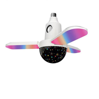 Compact Bluetooth Speaker with Colorful LED Lights
