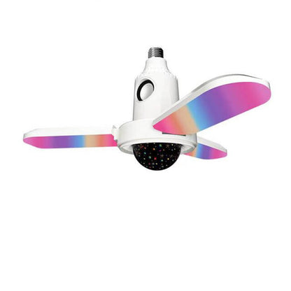 Compact Bluetooth Speaker with Colorful LED Lights