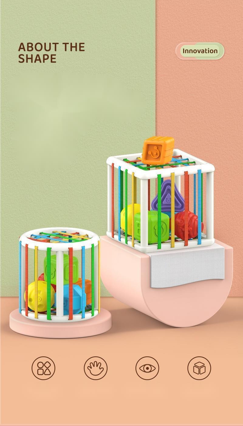 Vibrant Children's Construction Blocks Toy