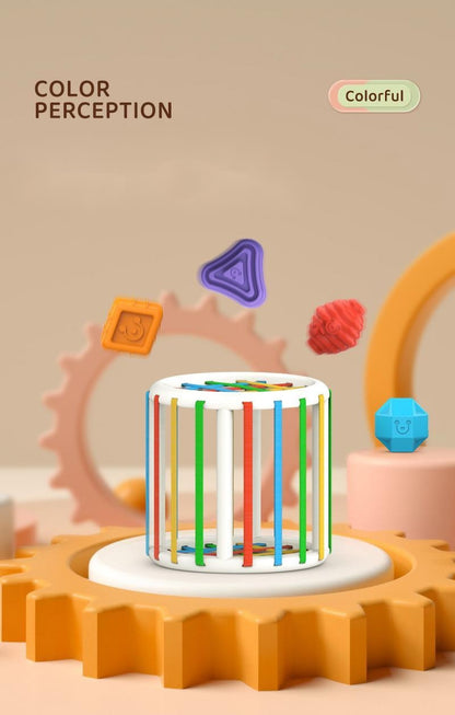 Vibrant Children's Construction Blocks Toy