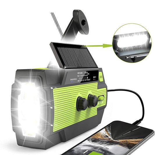 Compact Solar Powered LED Torch Charger - Luxicro