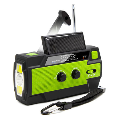 Compact Solar Powered LED Torch Charger