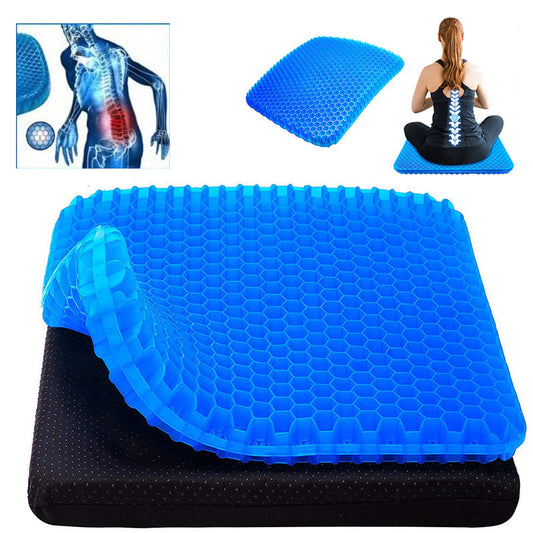Breathable Cushion Gel Seat Pad - Luxicro