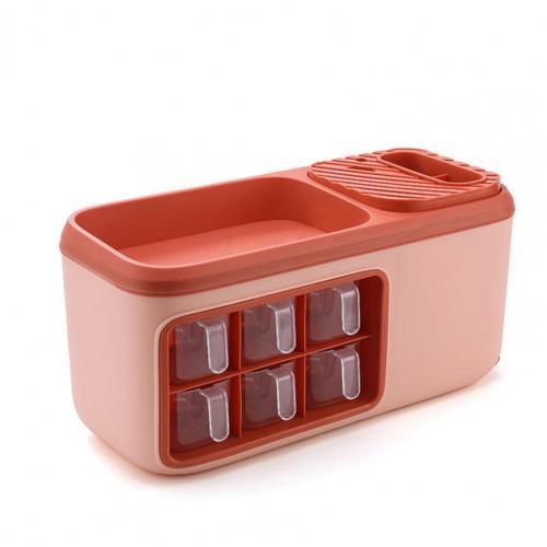 Compact Spice Jar Kitchen Organizer