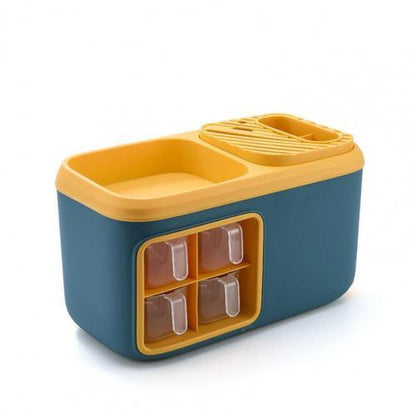 Compact Spice Jar Kitchen Organizer
