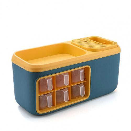 Compact Spice Jar Kitchen Organizer