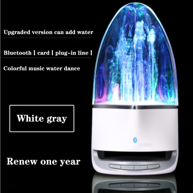Vibrant LED Water Feature Sound Fountain
