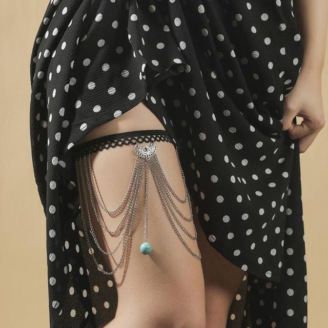 Boho Chic Beach Anklet Leg Chain