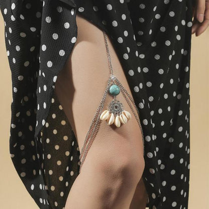 Boho Chic Beach Anklet Leg Chain