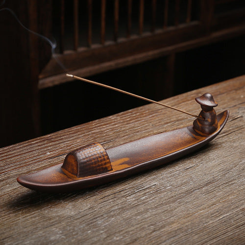 Eco Friendly Wooden Incense Holder - Luxicro