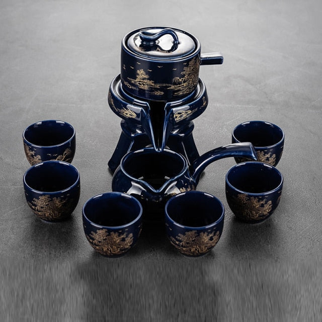 Vintage Chinese Ceramic Tea Set