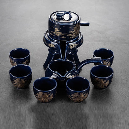 Vintage Chinese Ceramic Tea Set