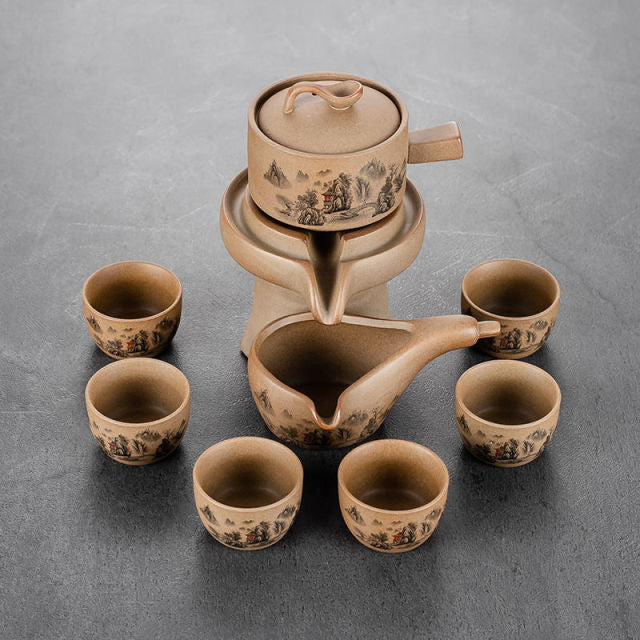 Vintage Chinese Ceramic Tea Set