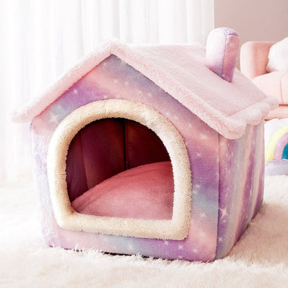 Cozy Plush Dog Fleece Bed