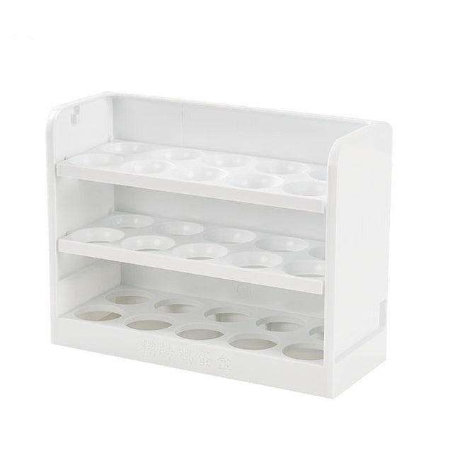 Space Saving Fridge Egg Holder Container