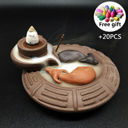 Aromatic Ceramic Burner for Incense Sticks