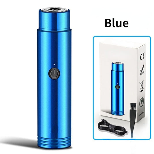 Compact Rechargeable Travel Electric Razor - Luxicro