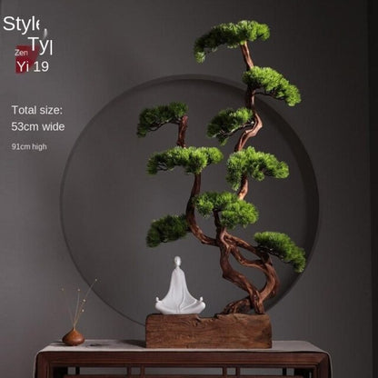 Oriental Style Wood Wall Decoration