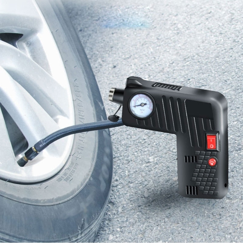 Mini Car Tyre Air Compressor Pump - Luxicro
