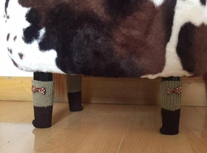 Soft Sheep Storage Footstool Cube